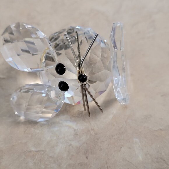 SWAROVSKI Crystal Mouse with Silver Spring Tail - Picture 5 of 7